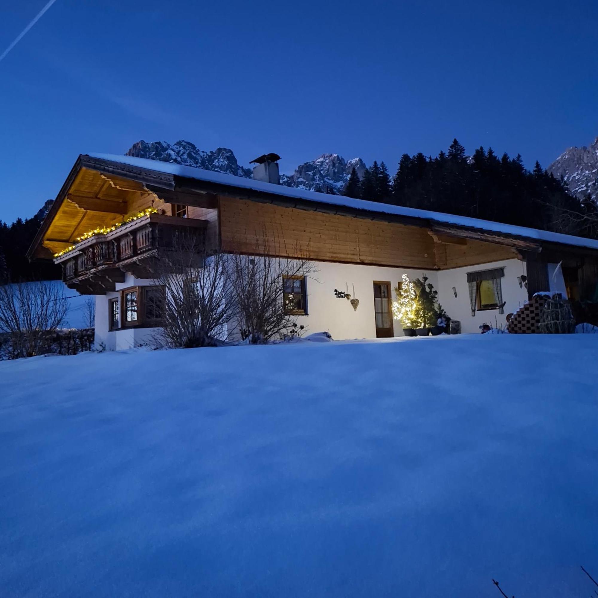 Chalet Gluecklich Sein... Ellmau Dış mekan fotoğraf