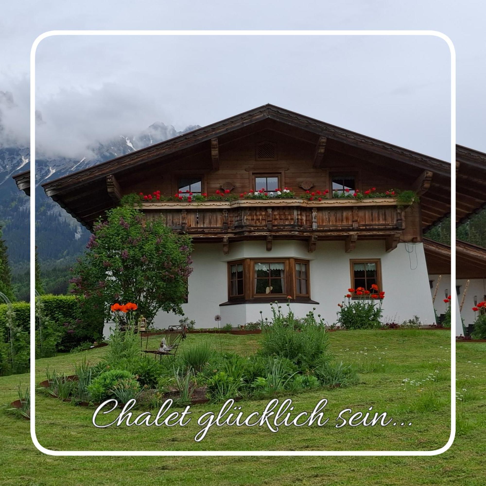 Chalet Gluecklich Sein... Ellmau Dış mekan fotoğraf